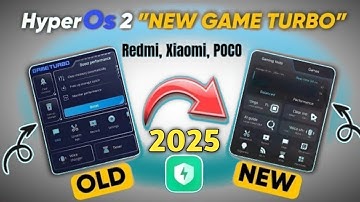 HyperOS 2.0 New Game Turbo Install in Any Redmi, Xiaomi, POCO, HyperOS 2 Ai Game Turbo New Features🤫