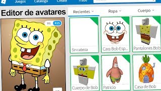 Creamos el PERFIL de BOB ESPONJA en ROBLOX !! | Rovi23 Roblox