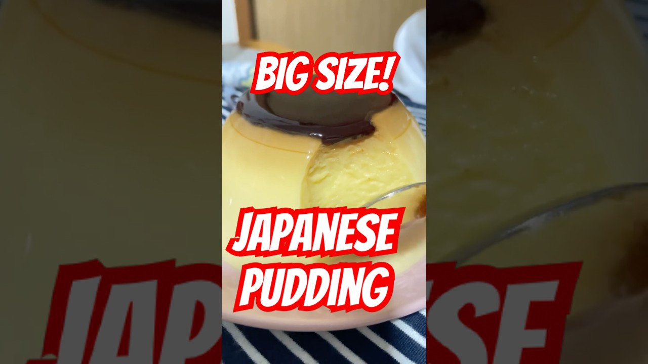 JAPANESE PUDDING. Good for 2-3people!
