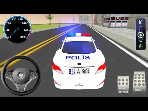 لعبه سيارة الشرطة الحقيقية - محاكي ألقيادة -  محاكي سيارات الشرطة للجوال Real Police Car Driving