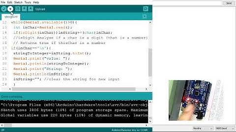 Arduino serial read data to integer