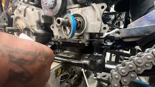 Harley Davidson 4 speed transmission seal replacement
