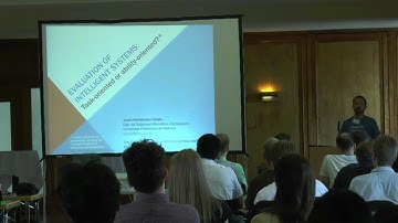 AGI-15 Tutorial by José Hernández-Orallo - Evaluation of Intelligent Systems