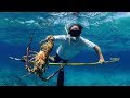 Amazing Crab Trap And Crayfish Underwater Gopro.. Giant Lobster Catching Under Deep Sea