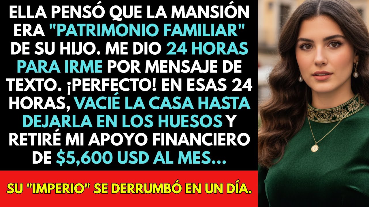 Mi Suegra Me Escribió: ‘Deja Las Llaves Y Vete, No Eres Familia’. Hice Caso, Pero Me Llevé TODO...