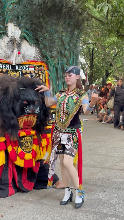 Egolan enak Jathil cantik bikin gemes pembarong reog Ponorogo #short #shorts #shortsvideo