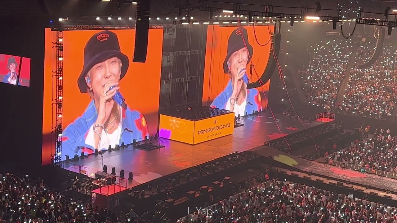 BTS Ending Ment Part 3 (RM) @ Permission to Dance Las Vegas Day 4 (4/16/22)
