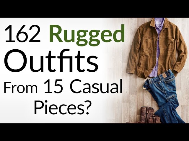 162 Rugged Outfits From 15 Casual ...