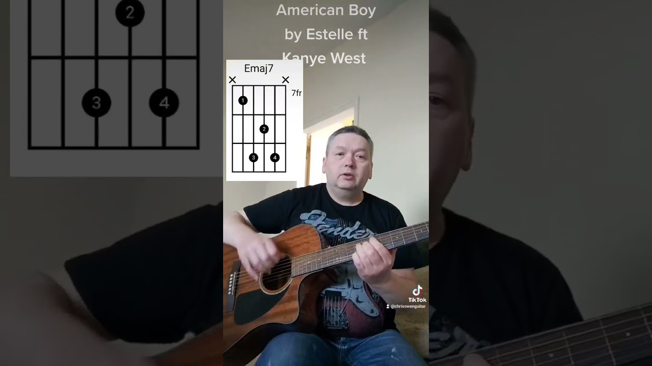 American Boy Guitar Chords