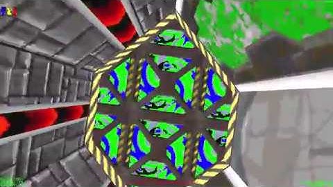 Descent II, Ascent Level 22,  insane difficulty, HOT start, no death, full rescue