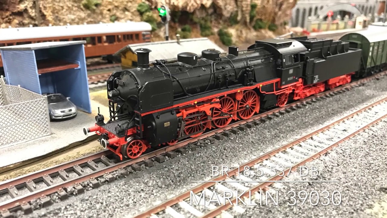 Märklin trains: Br18.5 537 DB