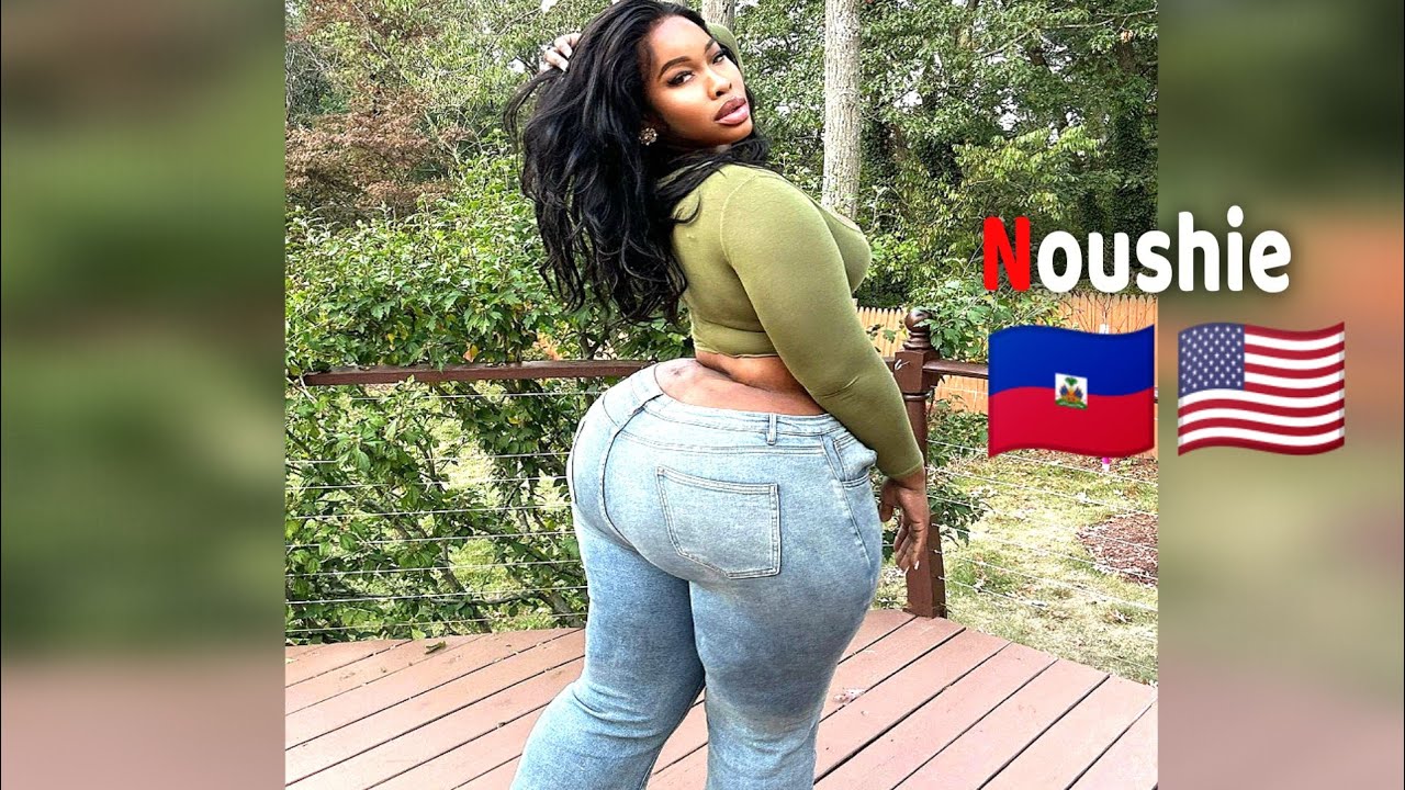 Noushie😍 Well endowed Thick N Curvy Afro Plus Size Fashion Model N A