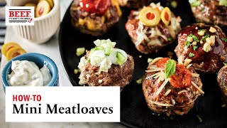 How To: Mini Meatloaves