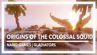 MINEPLEX MAP TIMELAPSE || Origins of the Colossal Squid - (NANO) Gladiators!