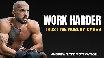 Work Harder Than Anyone Else — Nobody’s Coming to Save You | Andrew Tate Motivation | #motivation