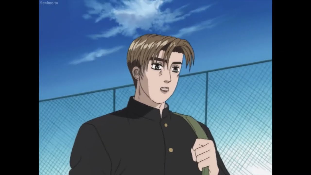 Initial D Second Stage - Good Luck With The Mercedes Guy (Full Scene in English Dub)