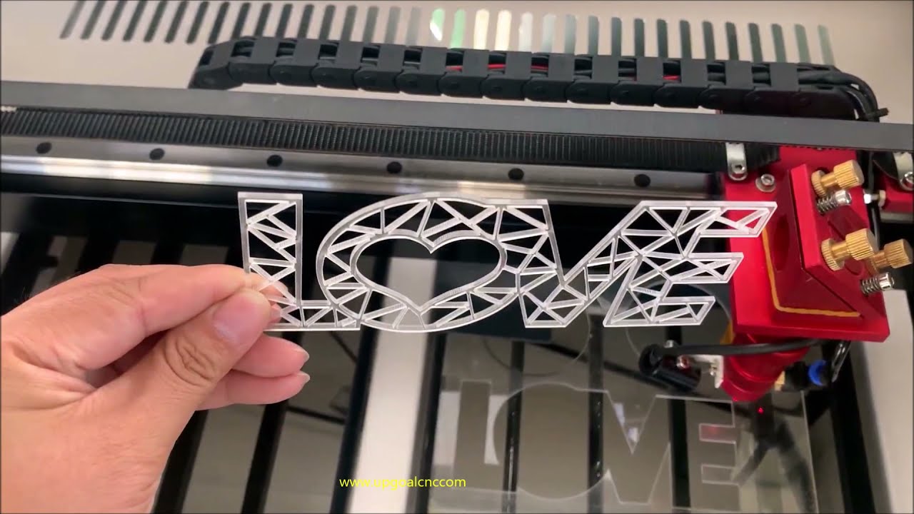 Small 600*400mm Wood Acrylic Glass Bottle CO2 Laser Engraving Cutting Machine 50W/60W