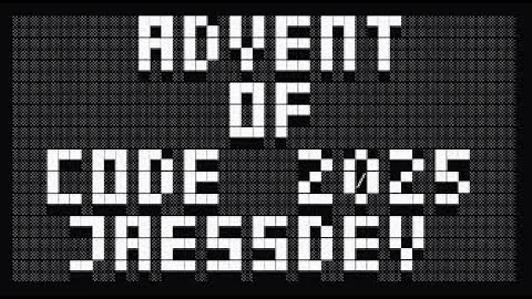 Advent of Code 2025 Day 4 - Stream Recording