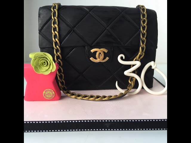 Sugar Sweet Cakes and Treats: Chanel Classic Handbag Cake