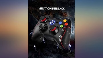 EasySMX 2.4G Wireless Controller for PS3, PC Gamepads with Vibration Fire Button Range up