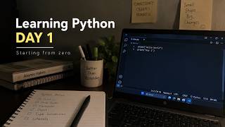 I’m Starting My Coding Journey From Zero | Learning Python Day 1