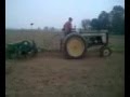 John Deere 620  &amp; 494A Planting Corn