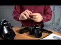Attaching a camera strap the Nikon way