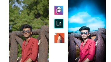 PicArt, lightroom & Autodesk sketchbook editing | best editing tutorial | AJ editing |