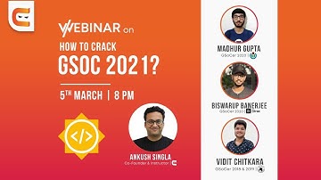 How to Be a Part of GSoC 2021?