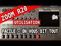 Comment utiliser le zoom r20  facile pistes audio midi batterie et mastering