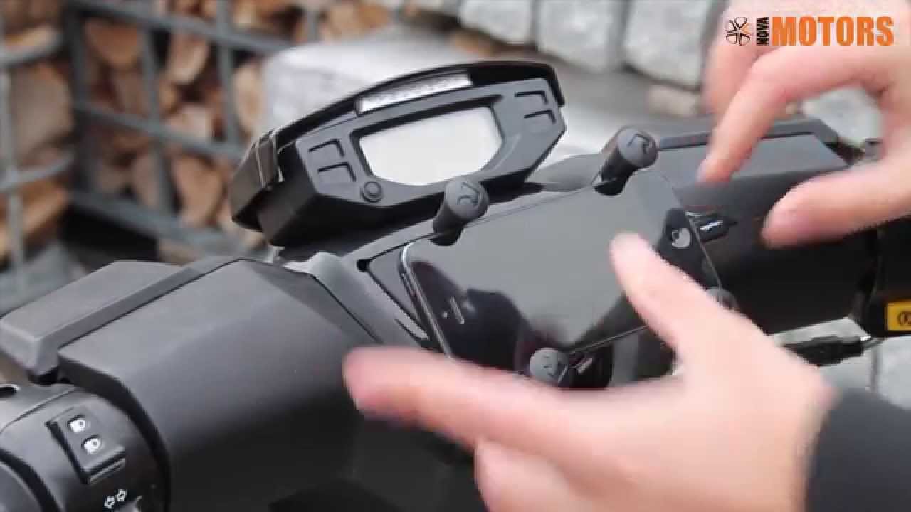 Peugeot Speedfight 4 - Smartphone Halterung - YouTube nova-motors