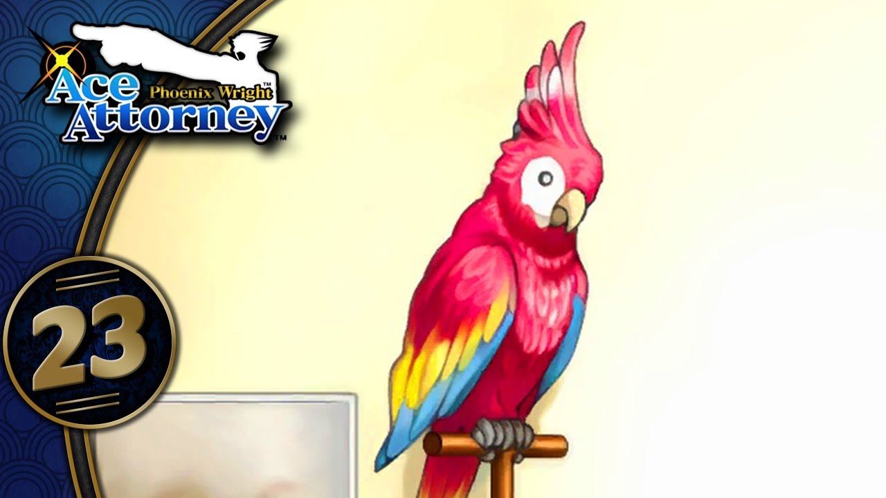Phoenix Wright Ace Attorney Polly The Parrot Part 23 (Switch, Let