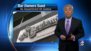 Bar owners sued by Justice Department