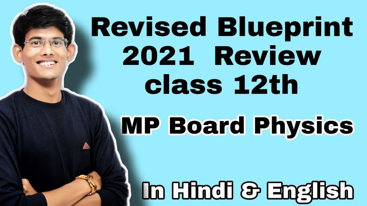 New Blueprint Mp Board 2021  By Deepak Sir | Revised Blueprint 2021