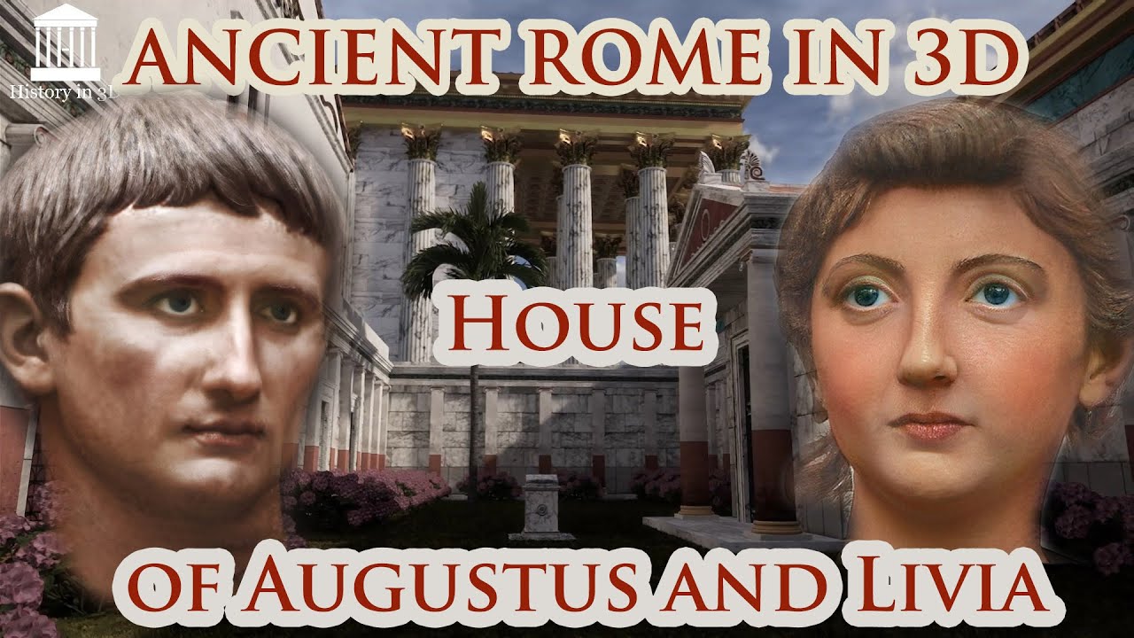 Augustan Ancient Rome in 3D: House of Augustus and Livia - detailed tour