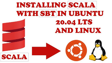 How to install scala with sbt in ubuntu 20.04 or linux | compile and run scala application with sbt