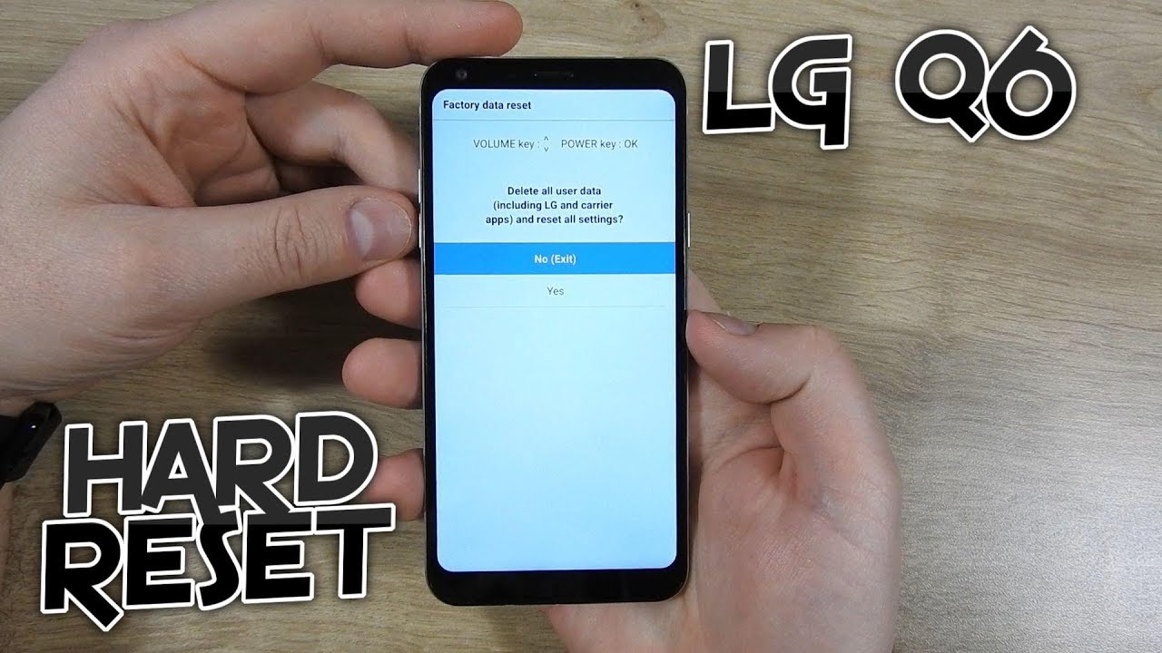 LG Q28 - How to perform Hard Reset (Factory Reset using hardware keys)  [Tutorial]