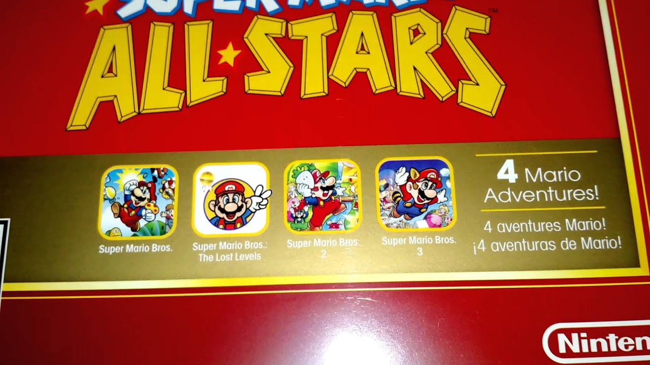 super mario all stars wii