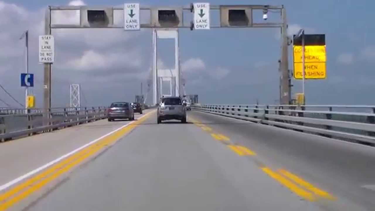 Chesapeake Bay Bridge - Car Cam - YouTube