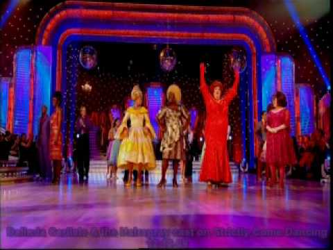 Belinda Carlisle and the cast of Hairspray on Stri...