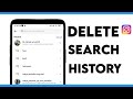 Instagram Search History Delete | Delete Search History In Instagram