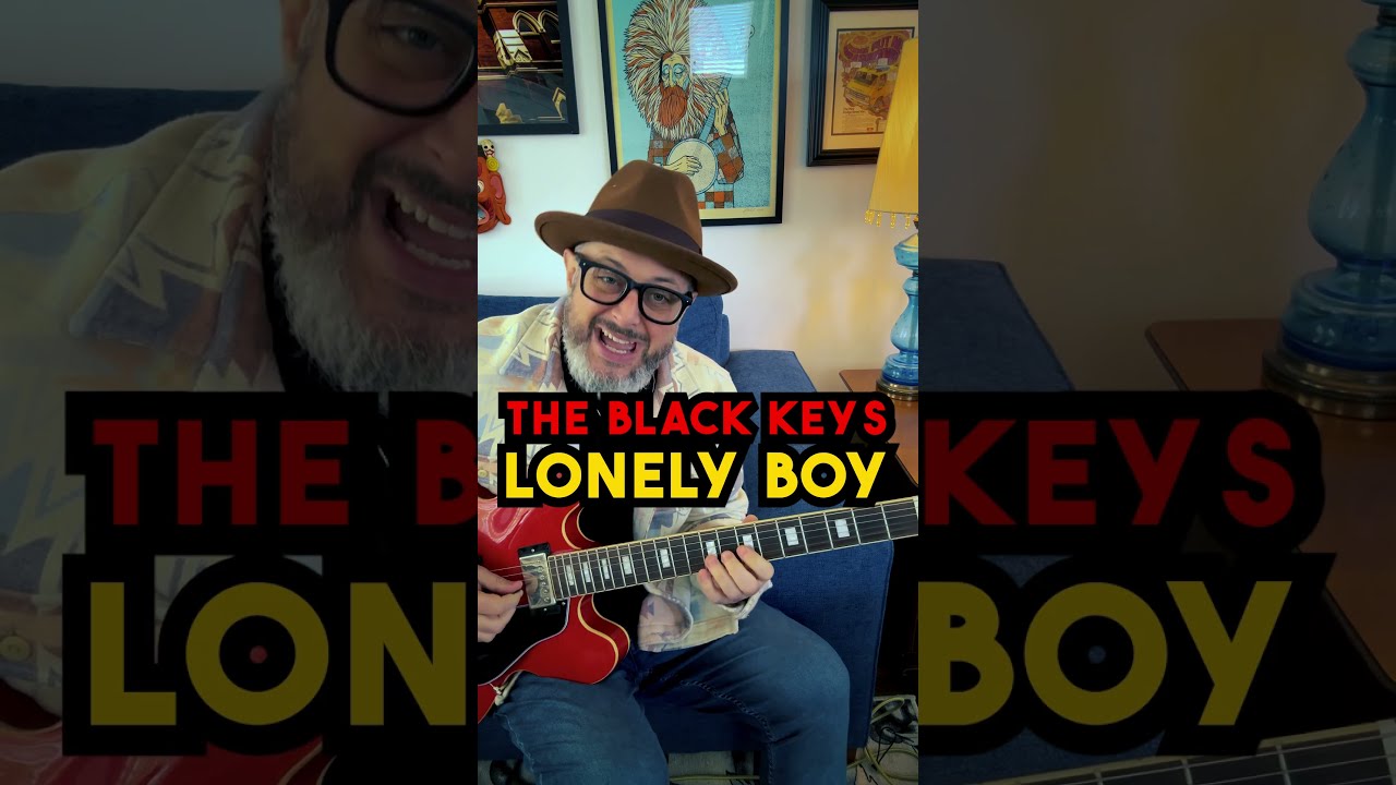Lonely Boy by Black Keys = Two Little Pentatonic Boxes