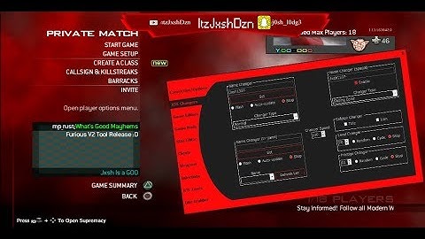 MW2 | 1.14| FURIOUS V2 CCAPI / TMAPI 2.70 RTM TOOL By MayhemModding w/Download!!
