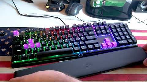 Cooler Master MasterKeys MK750 Red Switch Black USB