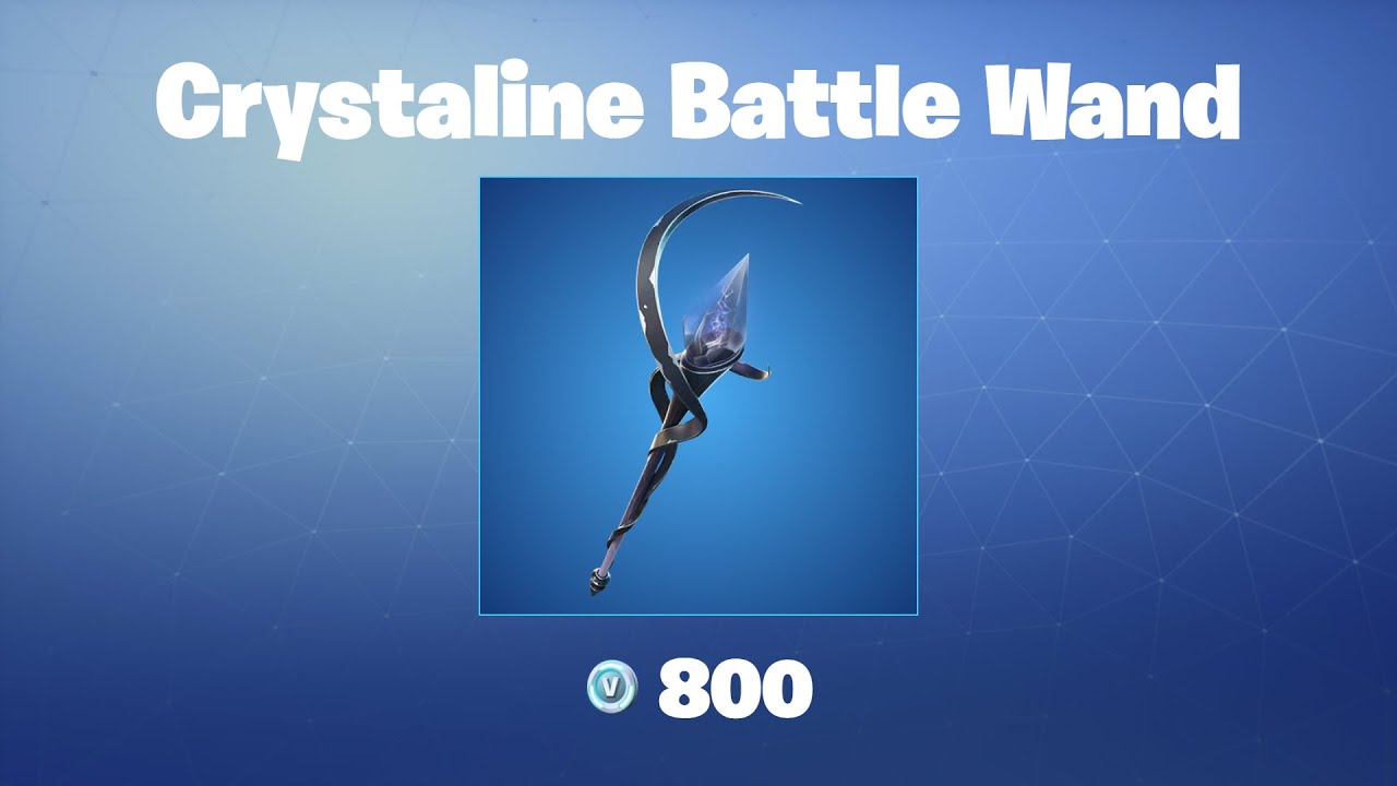 Crystaline Battle Wand | Fortnite Pickaxe