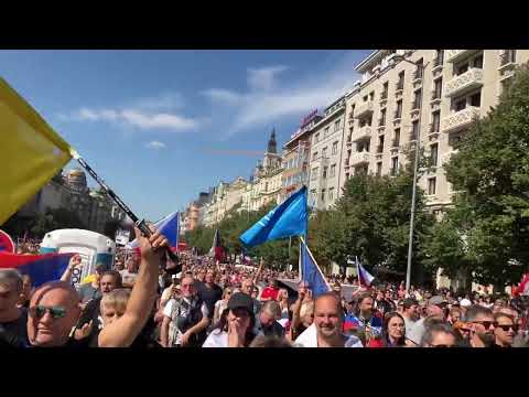 Demonstrace 03.09. 2022 Praha