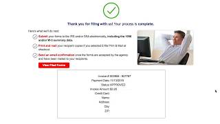 How To Use The E-File Site