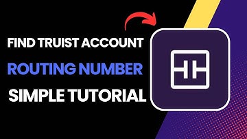 How To Find Truist Routing Number !