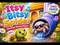 Itsy Bitsy Spider Went Up The Water Spout Kids Nursery Rhymes 