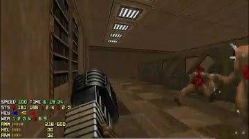 [Doom 2] NOVA: The Birth - Map13 "Warehouse District" - UV-Max in 7:11 by Veinen